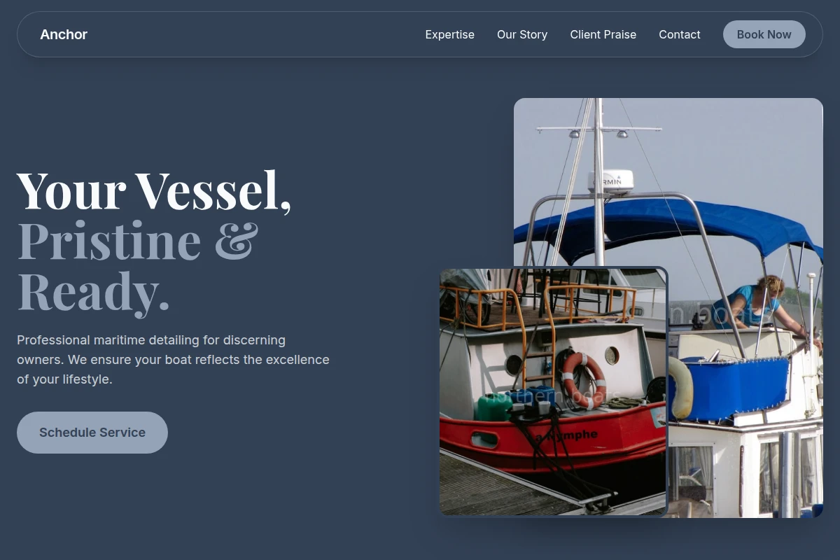Anchor Boat Cleaning
