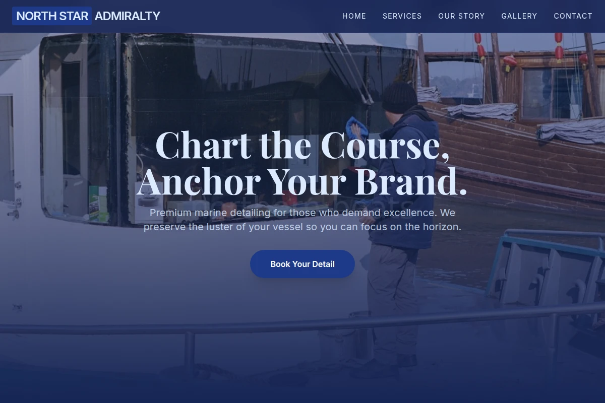Skipper Boat Cleaning