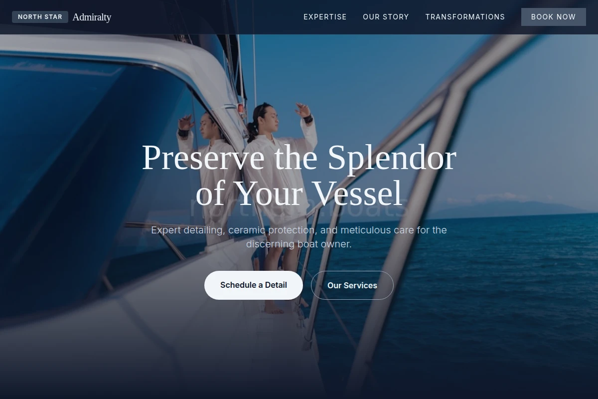 Admiral Boat Cleaning