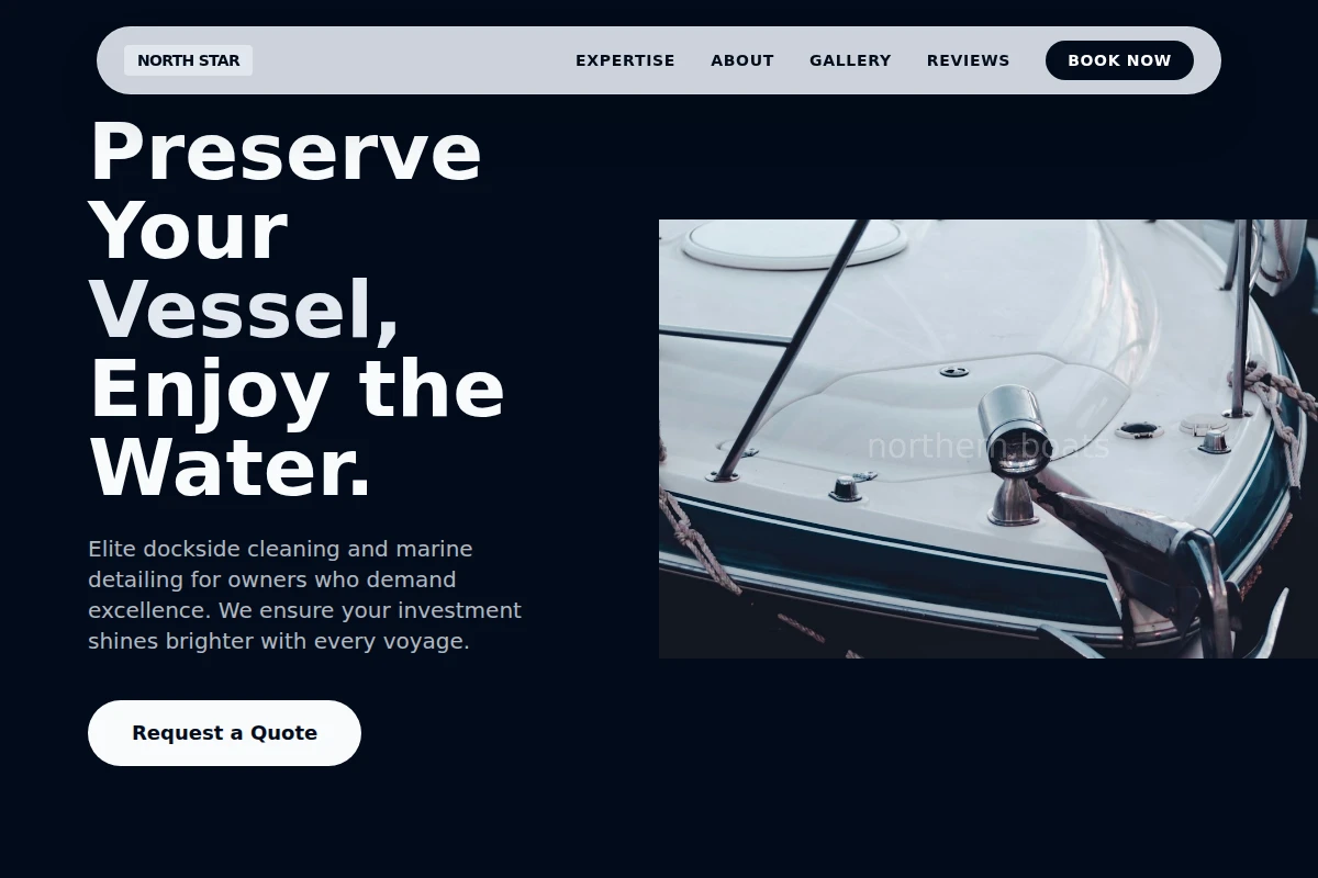 Dock Boat Cleaning