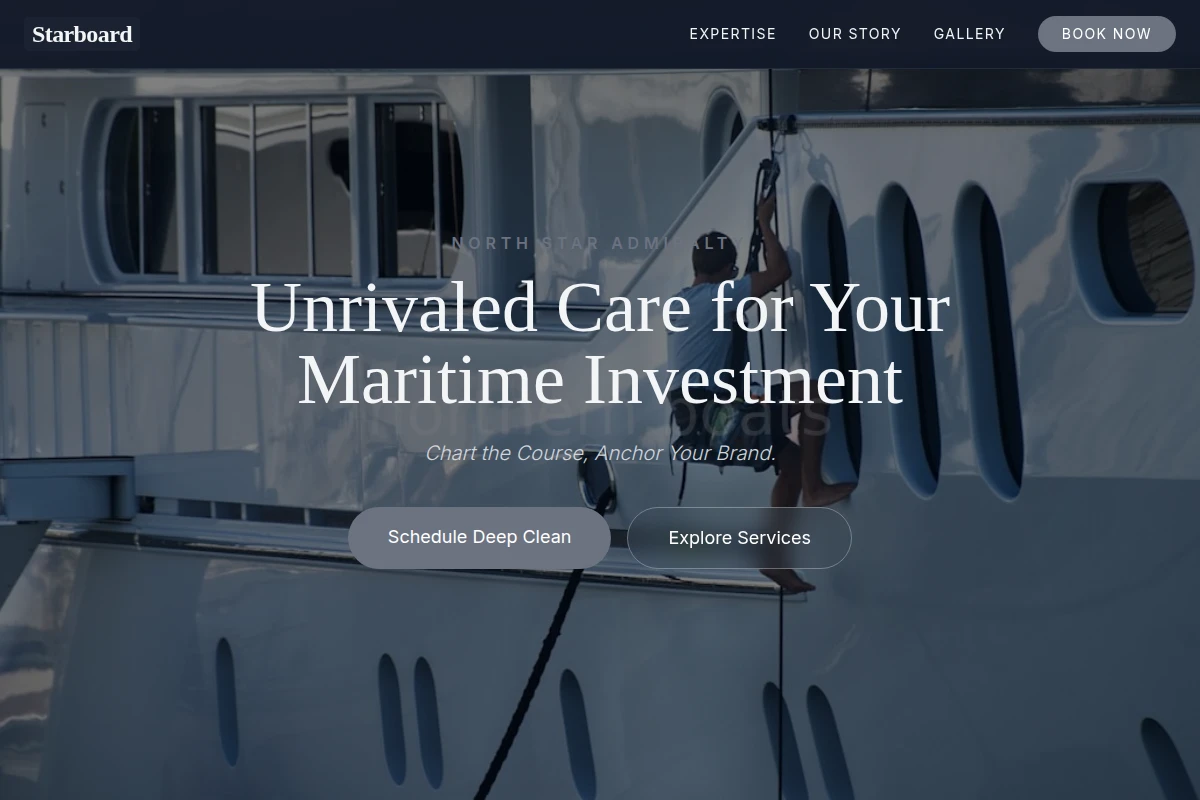 Starboard Boat Cleaning