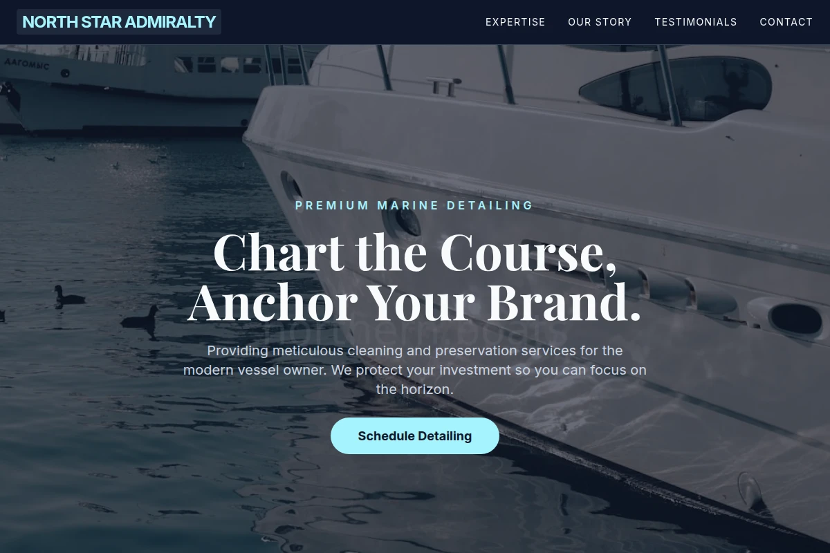 Chart Boat Cleaning