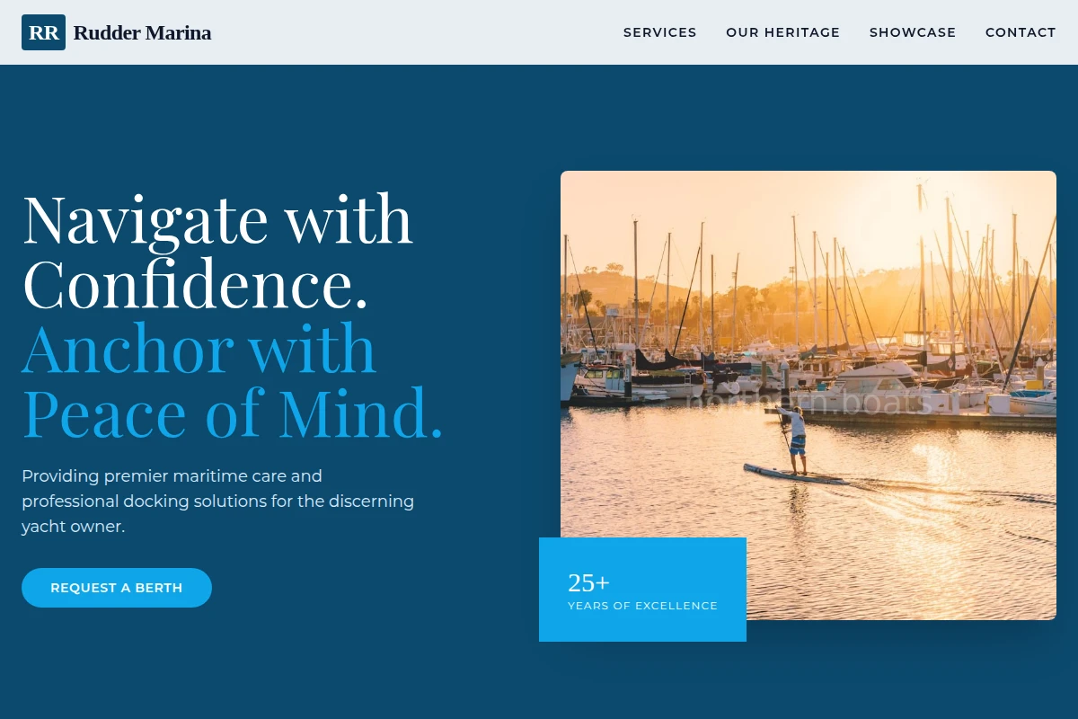 Rudder Marina