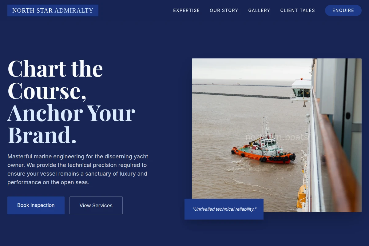 Yacht Marine Engineering