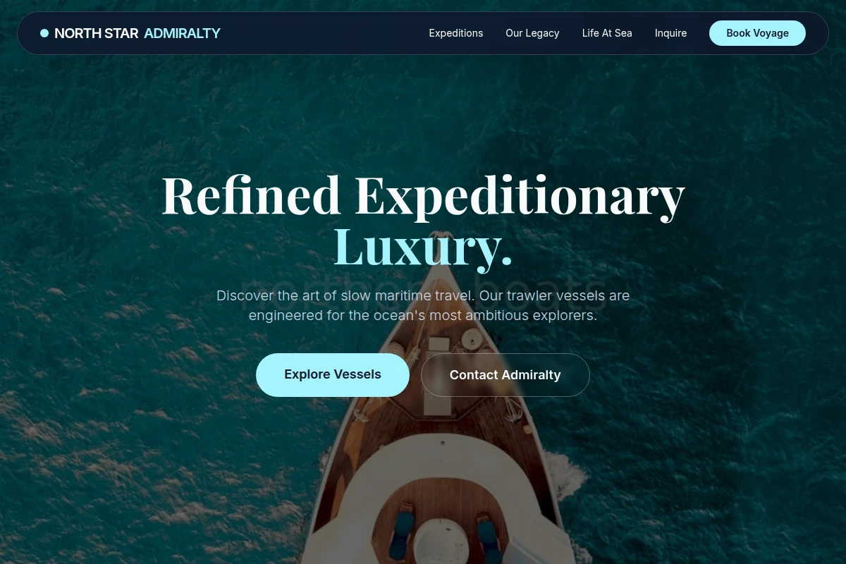 Trawler Yacht