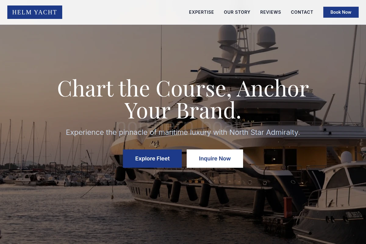 Helm Yacht