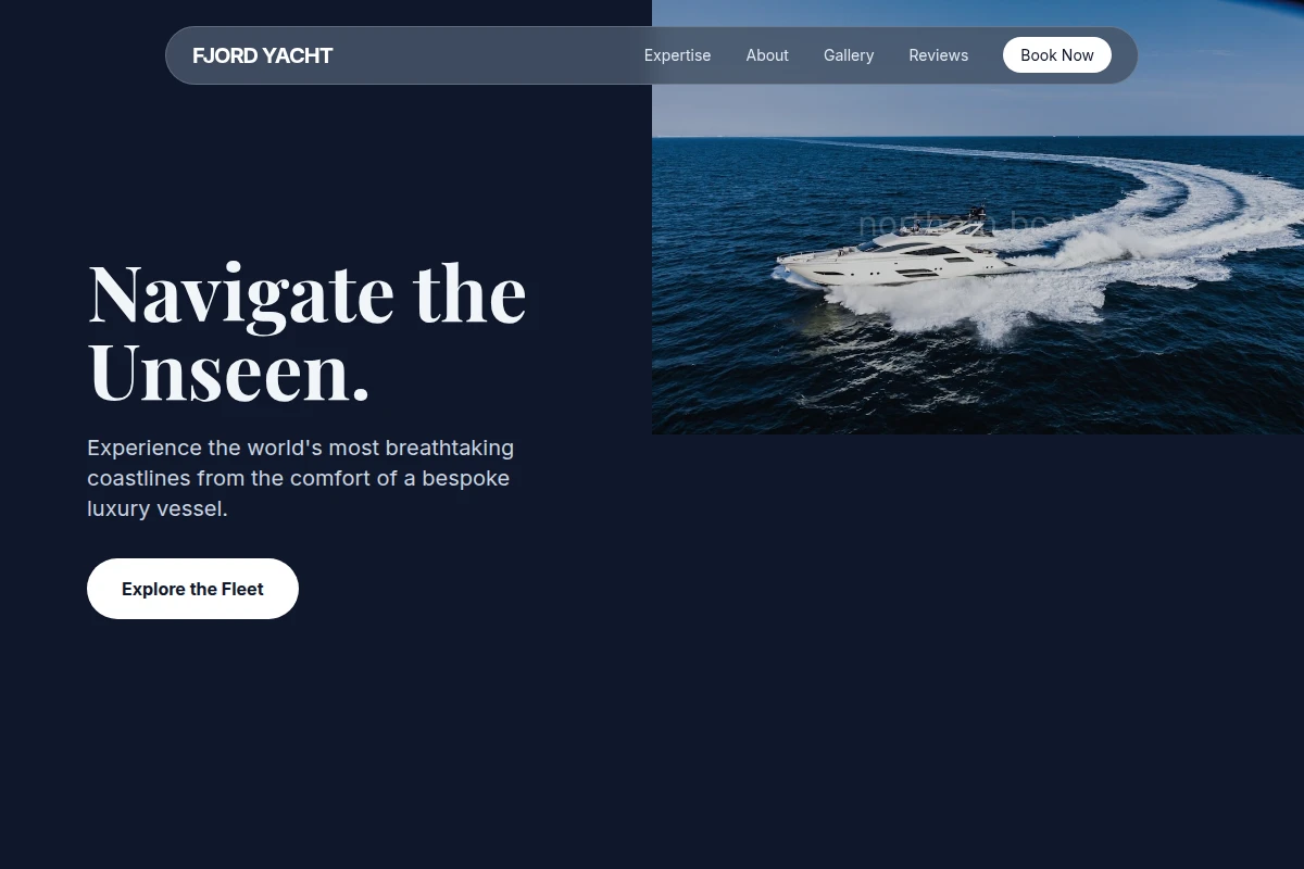 Fjord Yacht