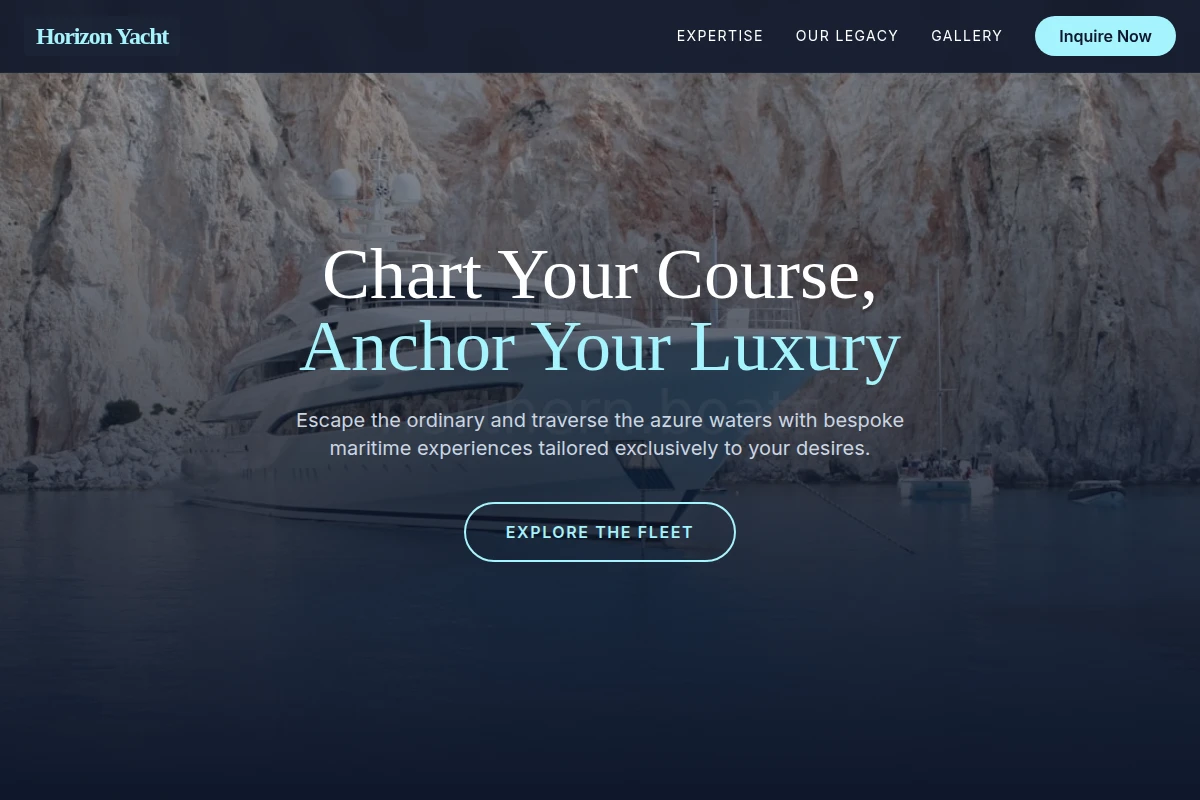 Horizon Yacht