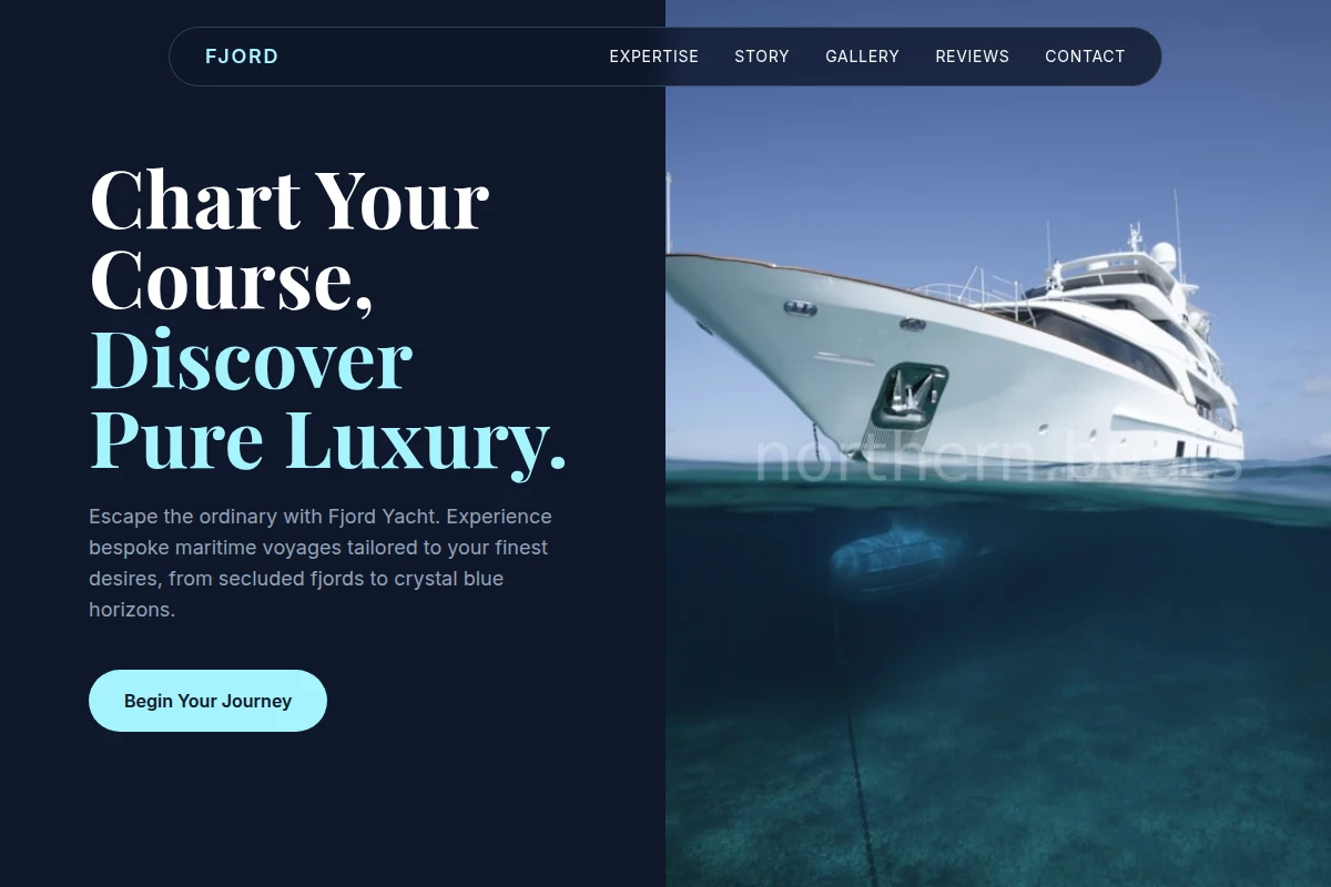 Fjord Yacht